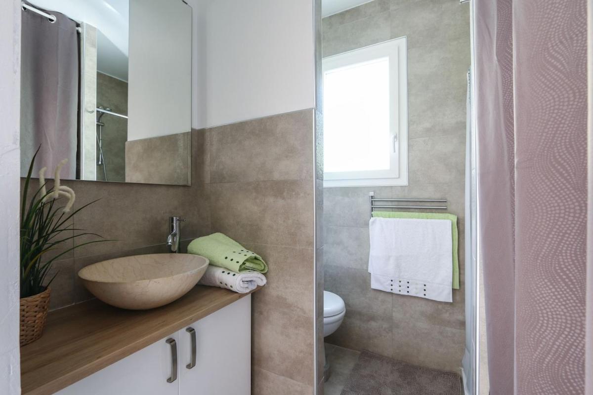 Studio Pied Village Eze - Dans Villa Recente - Parking Gratuit Exterior foto